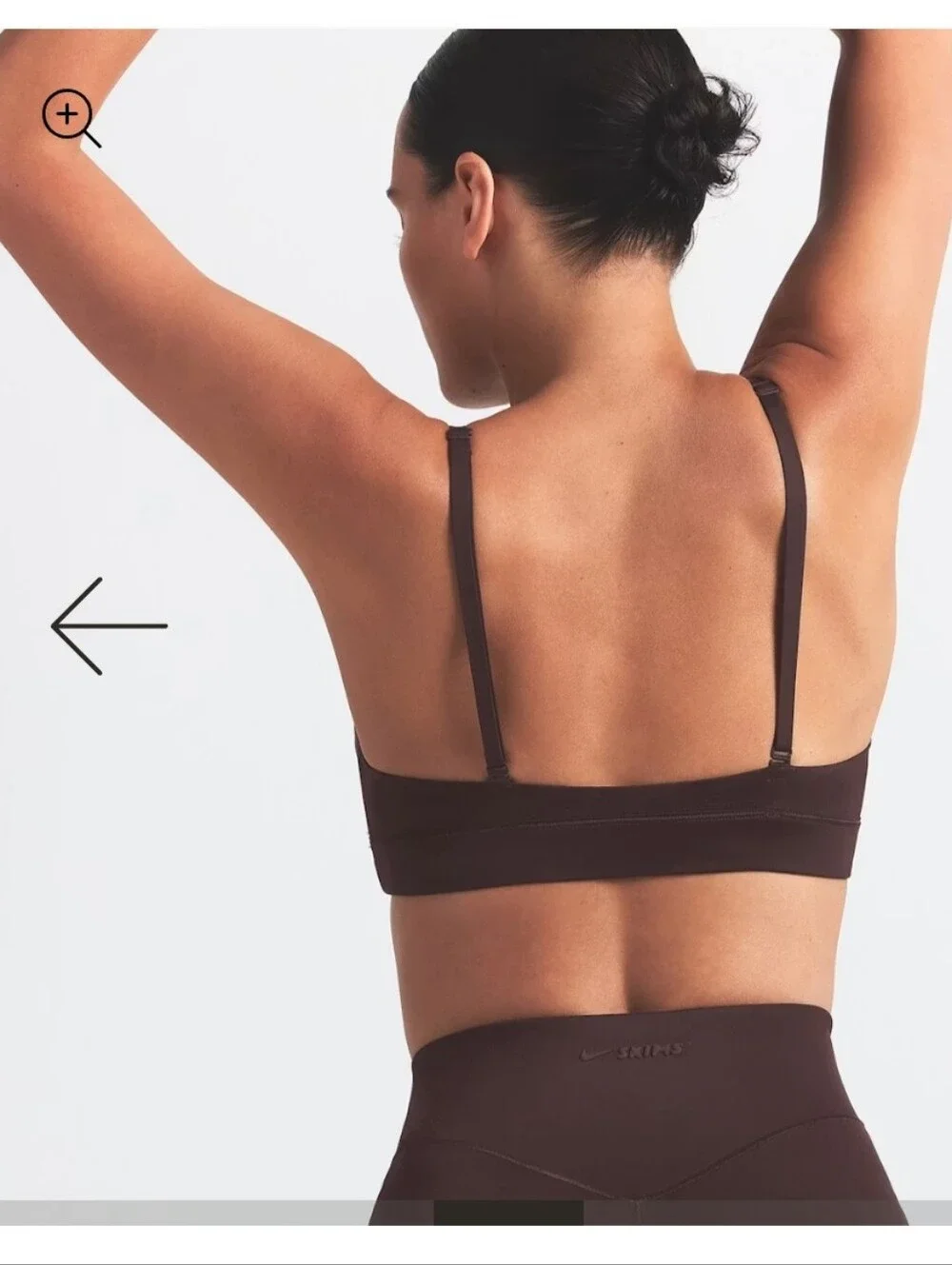 Nike Skims Triangle Bra Sz Large,  Phoenix- NWT